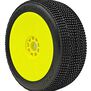 1/8 2AB Ultra Soft Pre-Mounted Tires, White EVO Wheels (2): Buggy