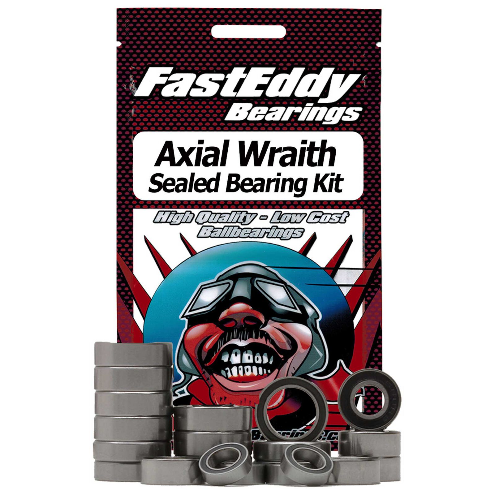 Sealed Bearing Kit: Axial Wraith 