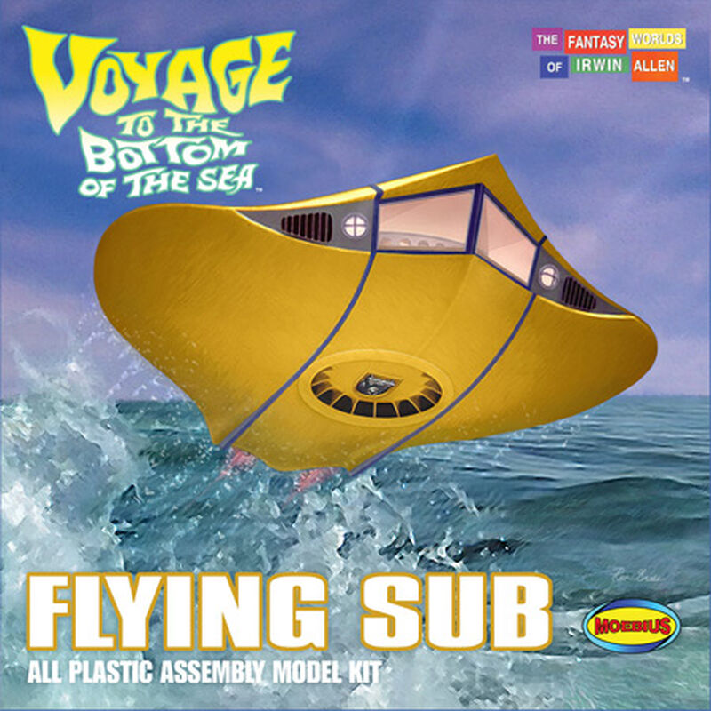 Mini Flying Sub w//Diving Bell  MOE101 MOEBIUS Voyage to the Bottom of the Sea