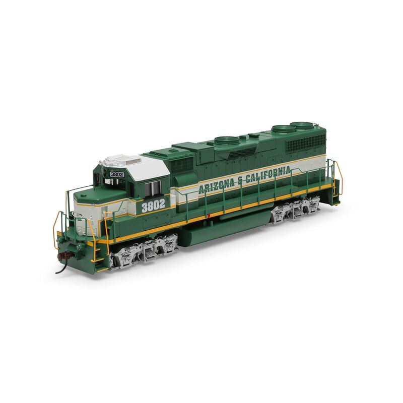 HO GP38-2 Locomotive, Sound-Ready with Speaker, AZRC #3802
