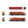 HO GE ES44AC Locomotive with DCC & Sound, CN #3069 Wisconsin Central Heritage Paint
