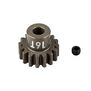 FT Pinion Gear, 16T, MOD 1, 5mm Shaft, Aluminum
