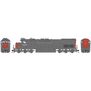 HO SD45T-2 Locomotive with DCC & Sound, Cotton Belt #9395