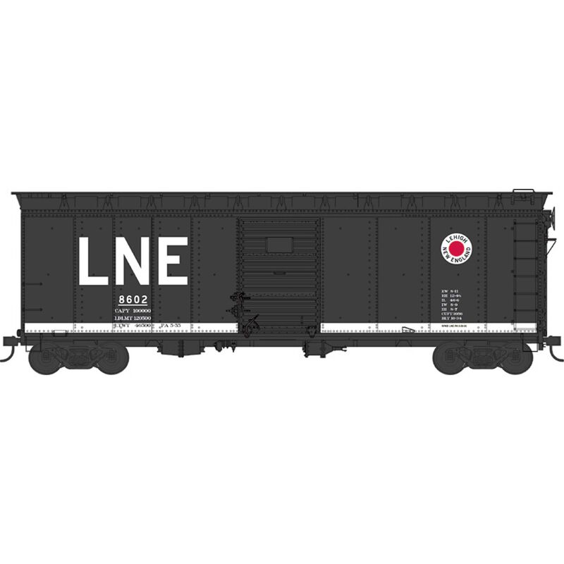HO 40ft Boxcar L&NE #8602