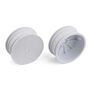 1/10 2.2" 4x4 Buggy Wheels, White (2)