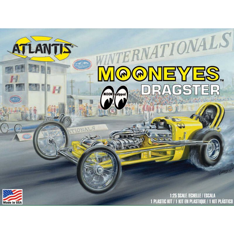 Mooneyes Dragster Scale Model Kit