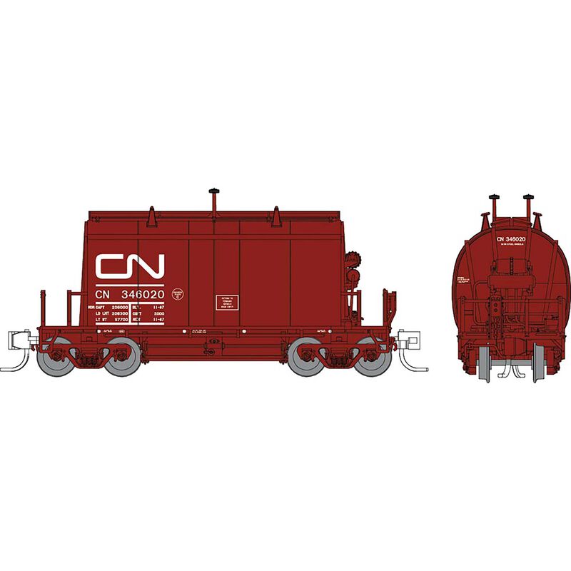 N Long Barrel Ore Hopper, CN (1) - #1