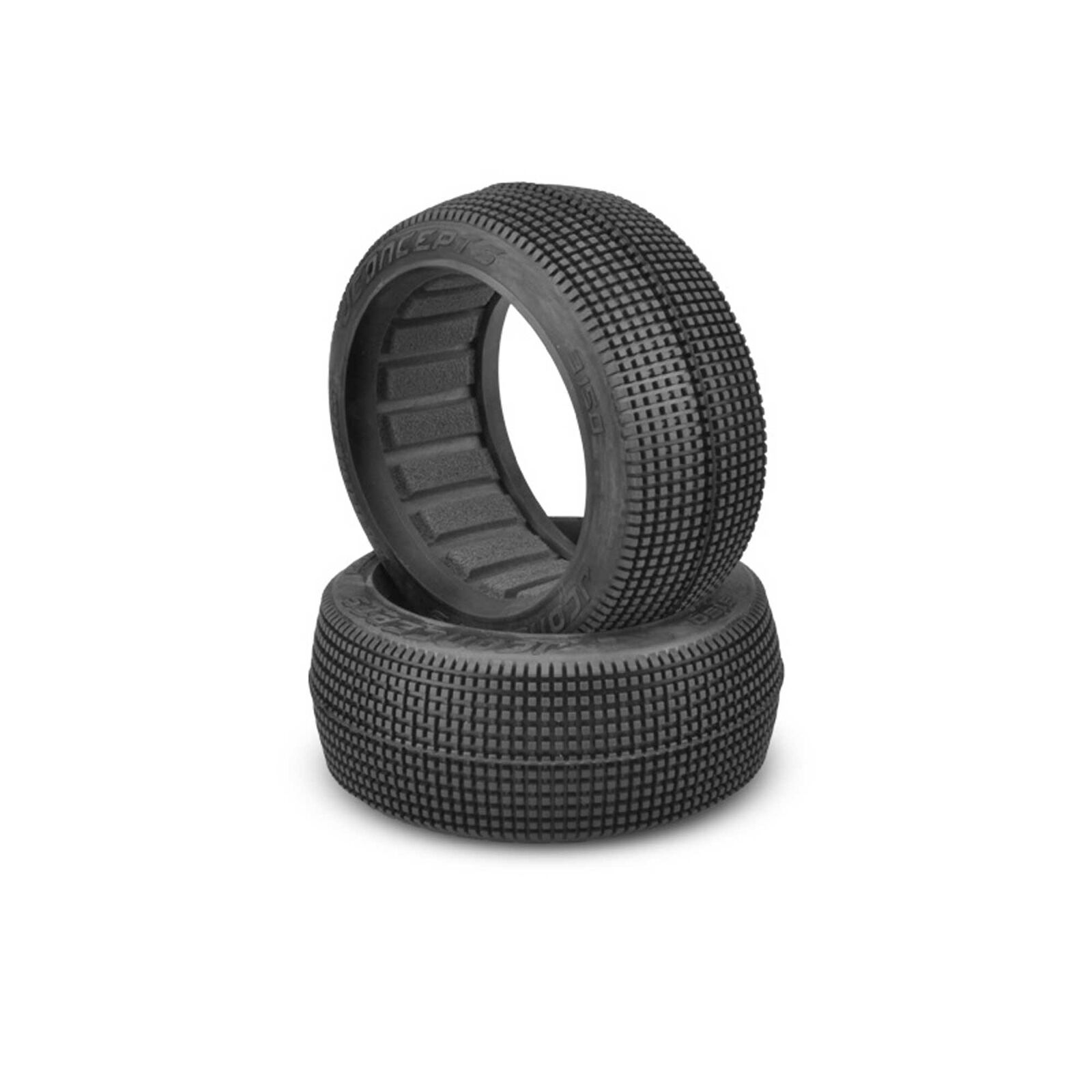 1/8 Blockers 83mm Buggy Tires and Inserts, Blue Compound (2)