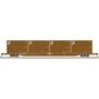N 85' Trash Flat Car Conrail 798151, Brown/White
