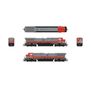 N GE AC6000 Locomotive with DCC & Sound, GECX 6002, Gray & Red