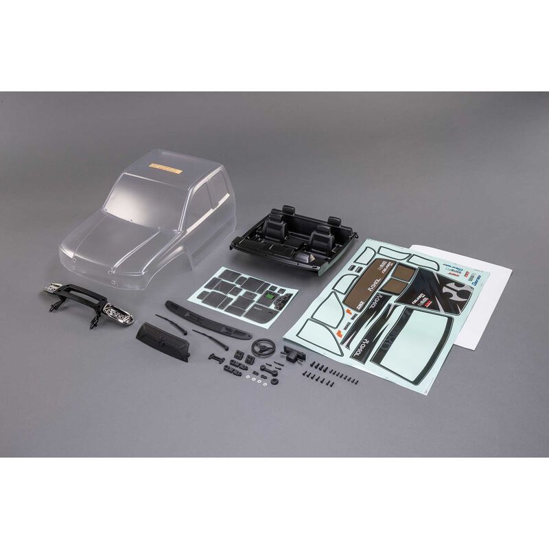 SCX6: Body & Interior Set (Clear): Trail Honcho - SCRATCH & DENT