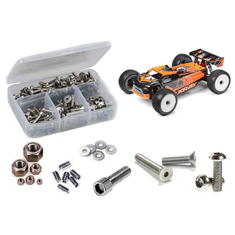 Team XRAY XT8 2024 Nitro 1/8th(#350206) Stainless Steel Screw Kit