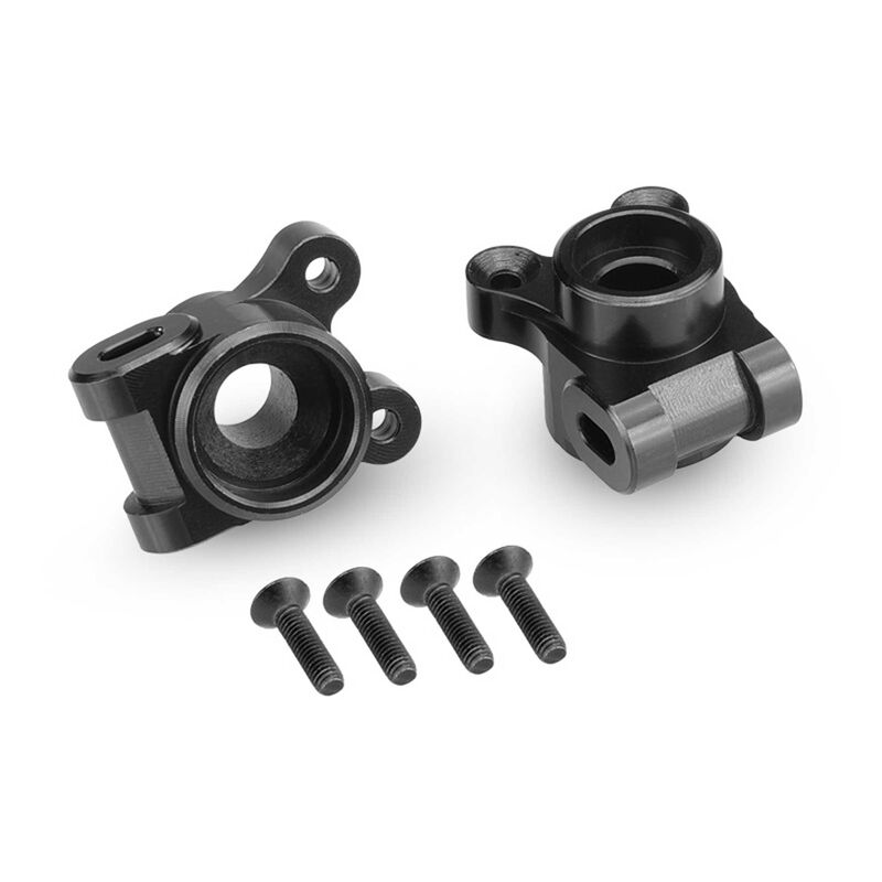 Aluminum Rear Hub Carriers L&R, Black, B6.2, B6.3