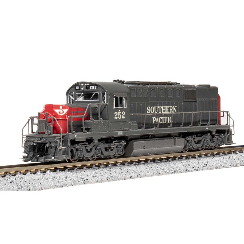 N Alco RSD-15 Locomotive, Gray & Red, Paragon4, SP #252