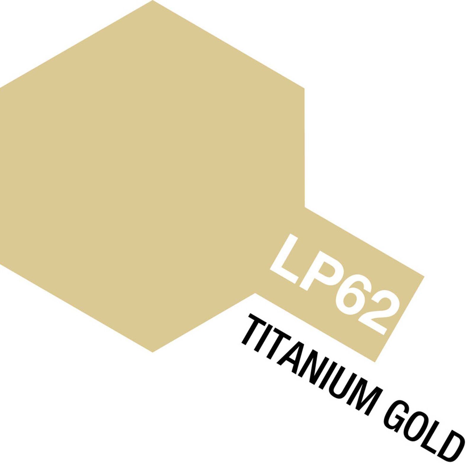 Lacquer Paint, LP-62 Titanium Gold, 10 mL