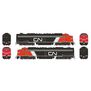 HO EMD E8A + E8A with HEP Locomotive Set with DCC & Sound, CN #102,103