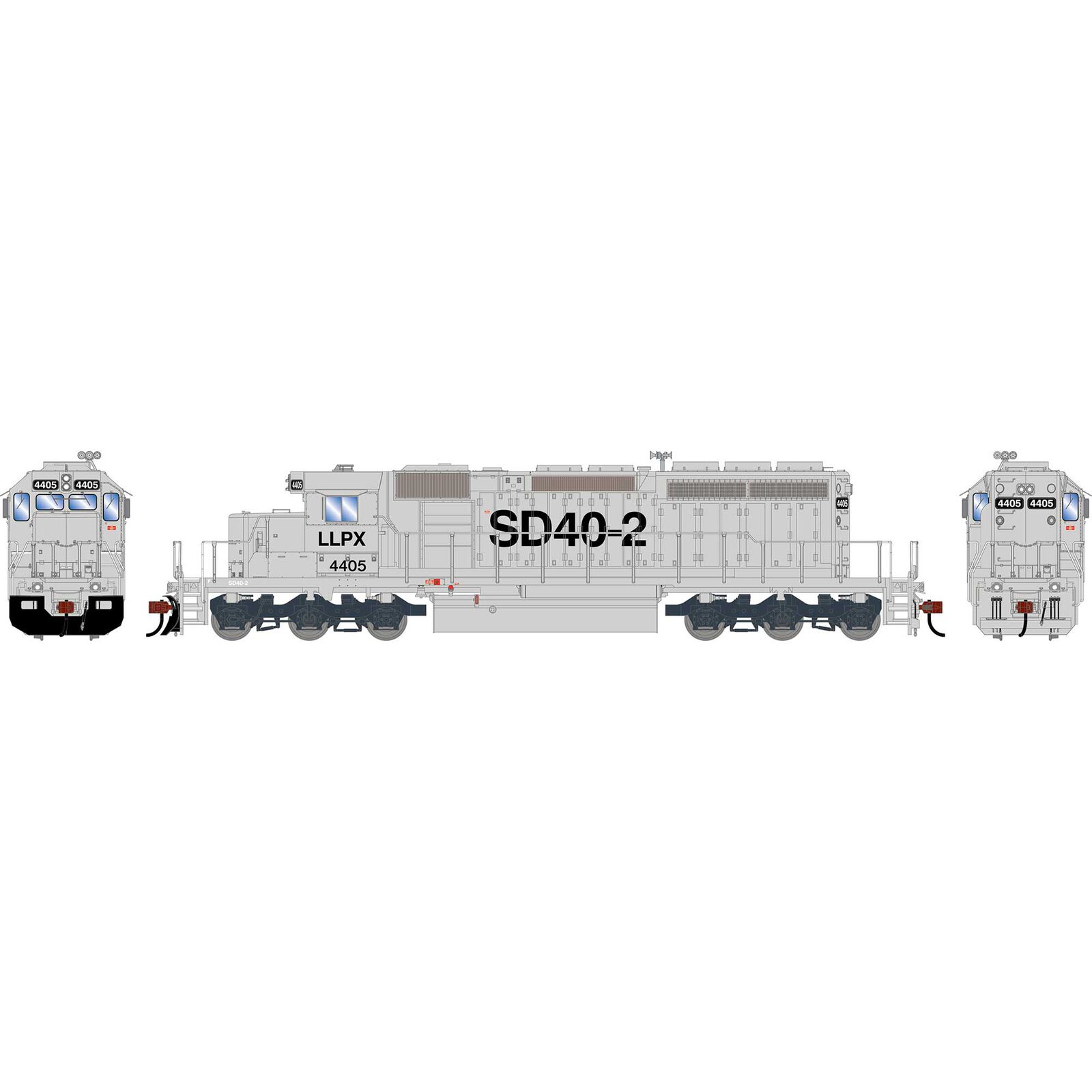 HO ATH SD40-2 Locomotive, LLPX #4405