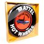 12” Hot Wheels Collector Button Tin Clock, Custom Camaro