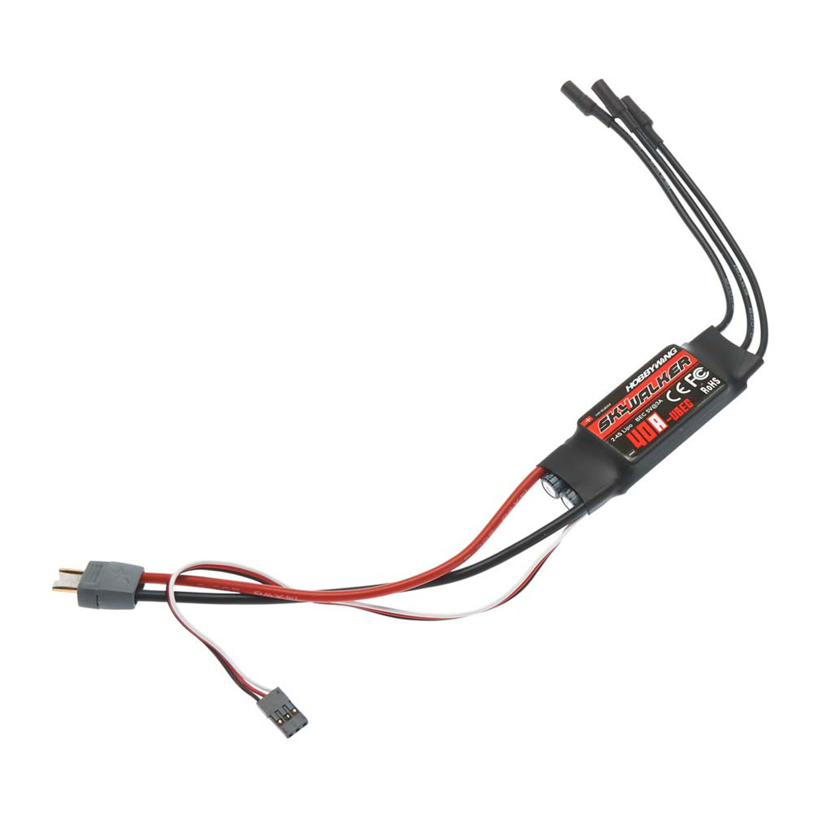 ESC 40A Switching BEC: Rapide EP Glider