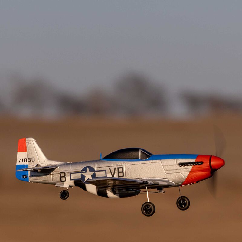 HobbyZone P-51D Mustang 450mm RTF with SAFE Tower Hobbies