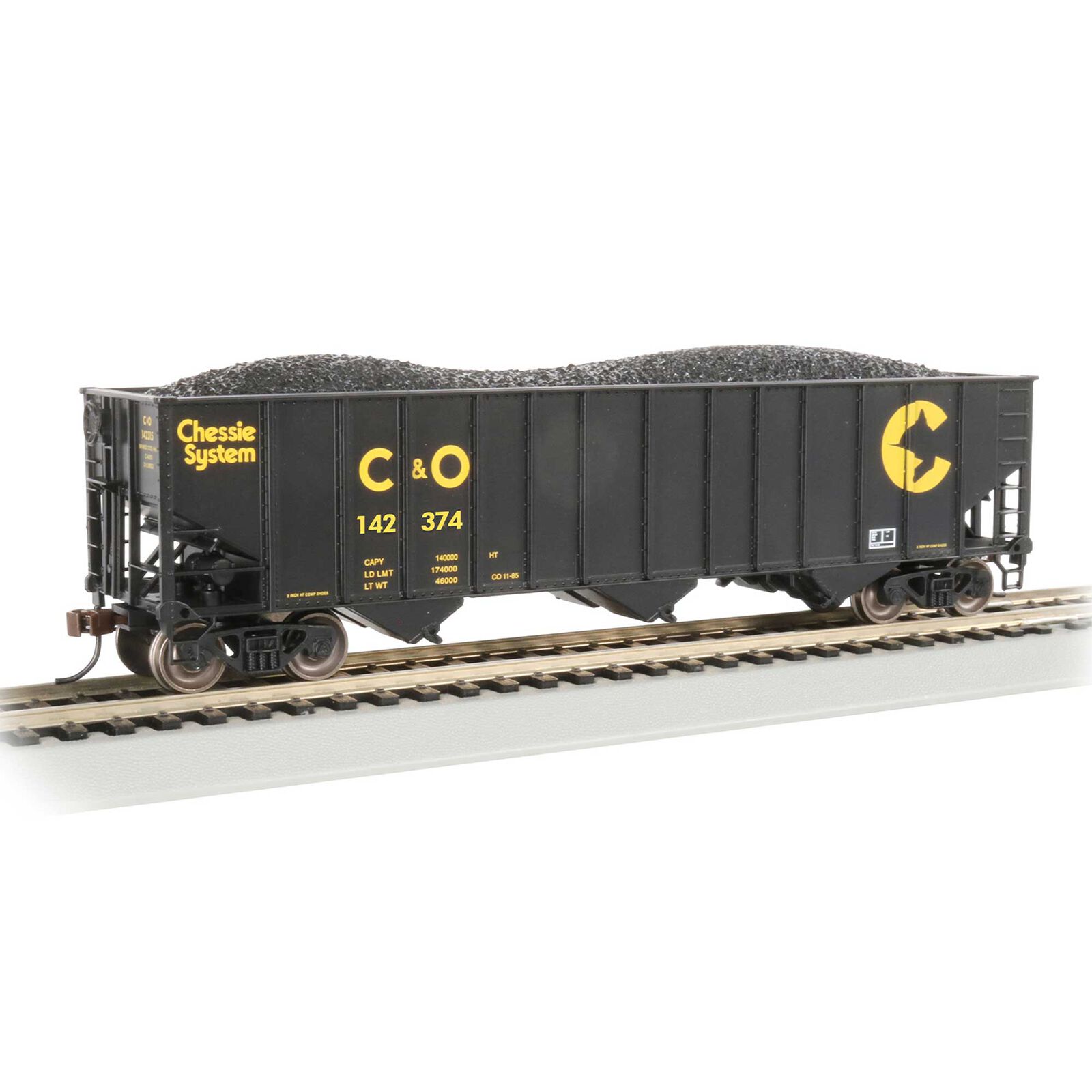 HO 100-Ton Bethlehem Steel Three Bay Hopper - Chessie System (C&O&reg;) #142374