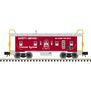 O Scale 2RL TMAN Bay Window Caboose Chessie System C-3017 (Red/White/Yellow)