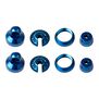 Blue Aluminum Shock Parts, 1/10 Element Enduro
