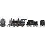 HO 2-6-0 Steam Locomotive, ATSF #503