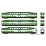 HO BiLevel Commuter Car GO/MX Set #2