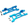 Aluminum Rear Suspension Arm Set, Blue: ECX 2WD