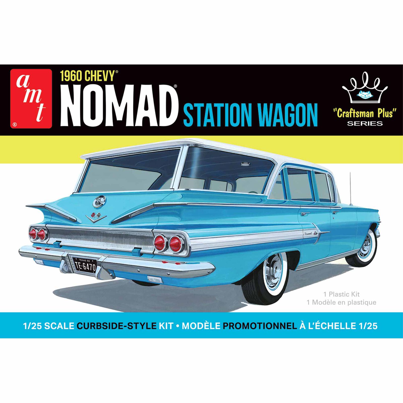 1/25 1960 Chevrolet Nomad Station Wagon Craftsman Plus Model Kit