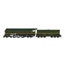 HO New Haven I-5 4-8-4 Locomotive, #1400, Green Scheme, Paragon4