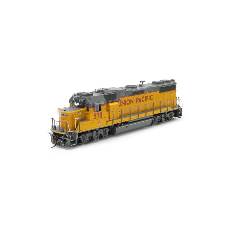HO GEN GP38-2 Locomotive, UP 'Baby Wings/Yellow Sill' #578