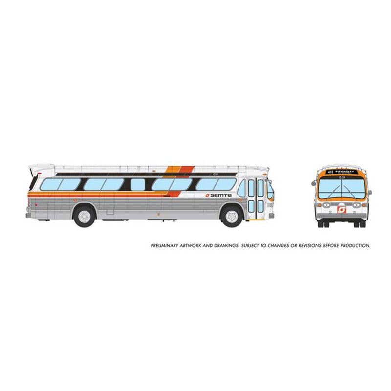 HO 1/87 New Look Bus (Deluxe): SEMTA: #1539