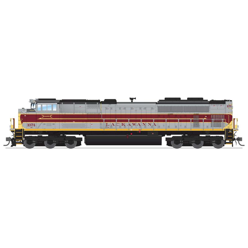 HO EMD SD70ACe Locomotive with DCC & Sound, NS 1074 DL&W Heritage Paint