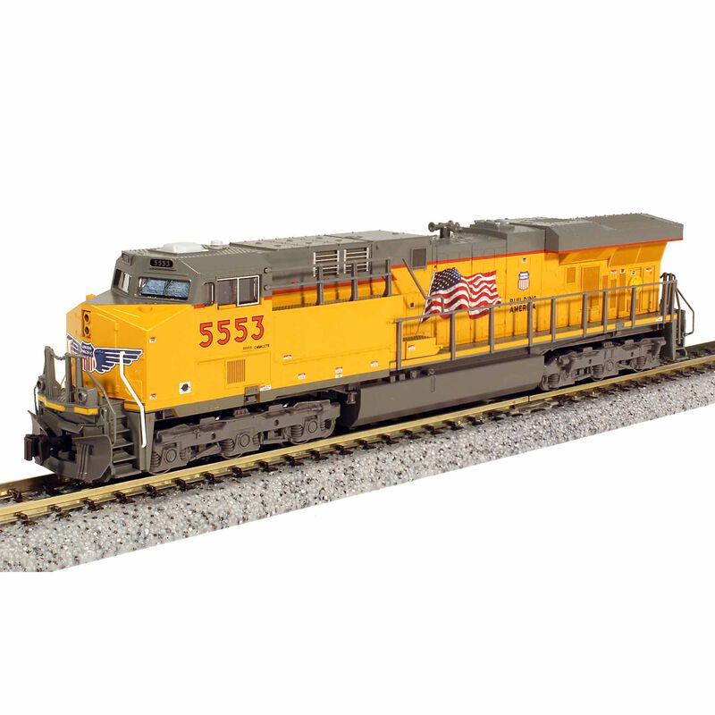 N GE ES44AC Locomotive, Union Pacific #5553 with Digitrax DCC