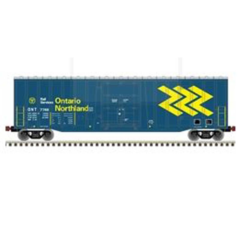HO NSC 50' Plugdoor Boxcar Ontario Northland #7773