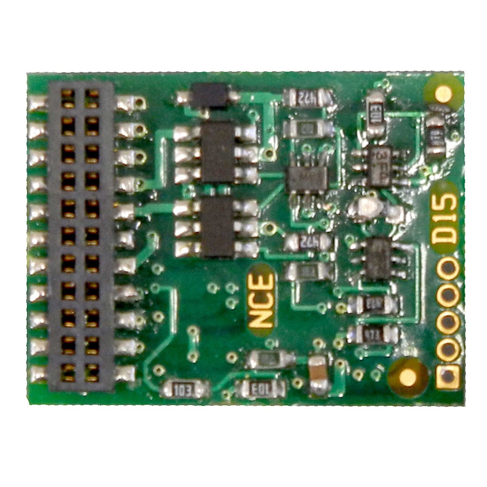 HO Decoder D16 w 21 pin MTC plug 6-Function