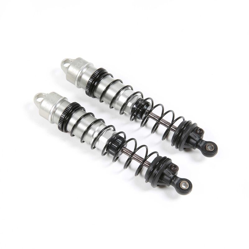 Rear Shock Set, Aluminum, Assembled: 22S SCT