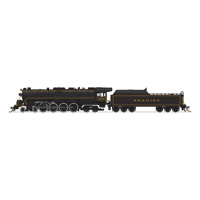 N 4-8-4 T1 Locomotive, Iron Horse, Paragon 4, Reading #2100