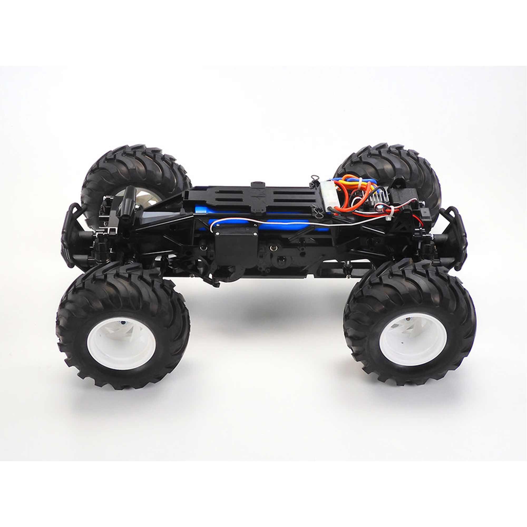 Tamiya 1/10 R/C Squash Van (Green & White Painted Body) (GF-02