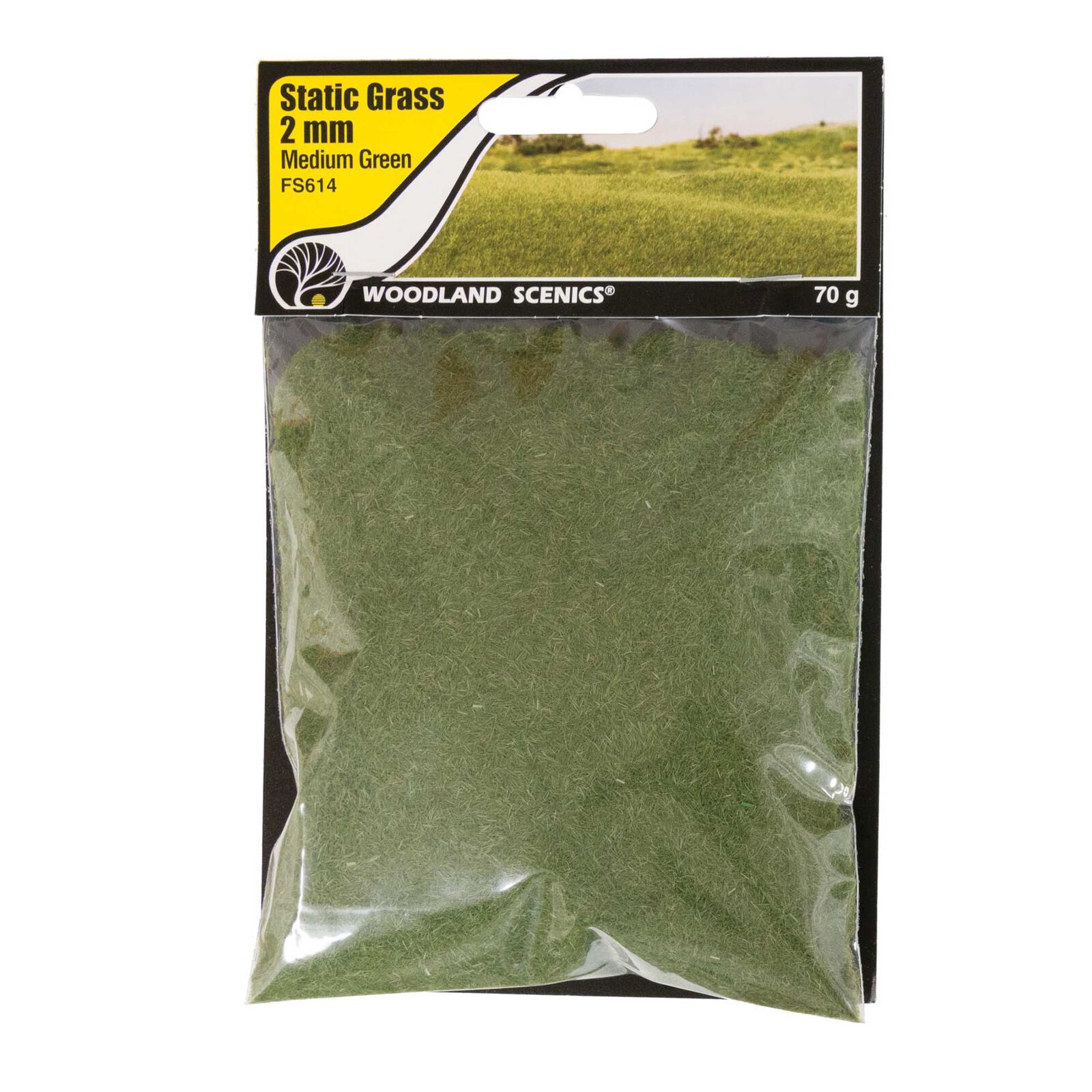 Static Grass Medium Green 2mm