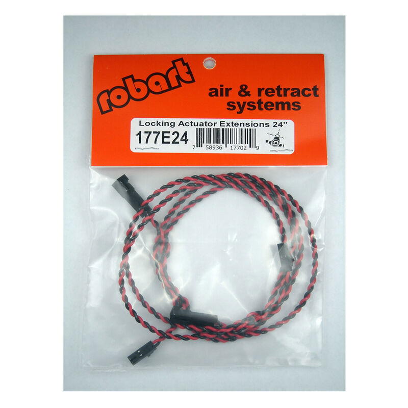 Locking Actuator Extension: 24" (2)