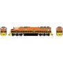 HO SD60M, B&P/Orange/Yellow #3889