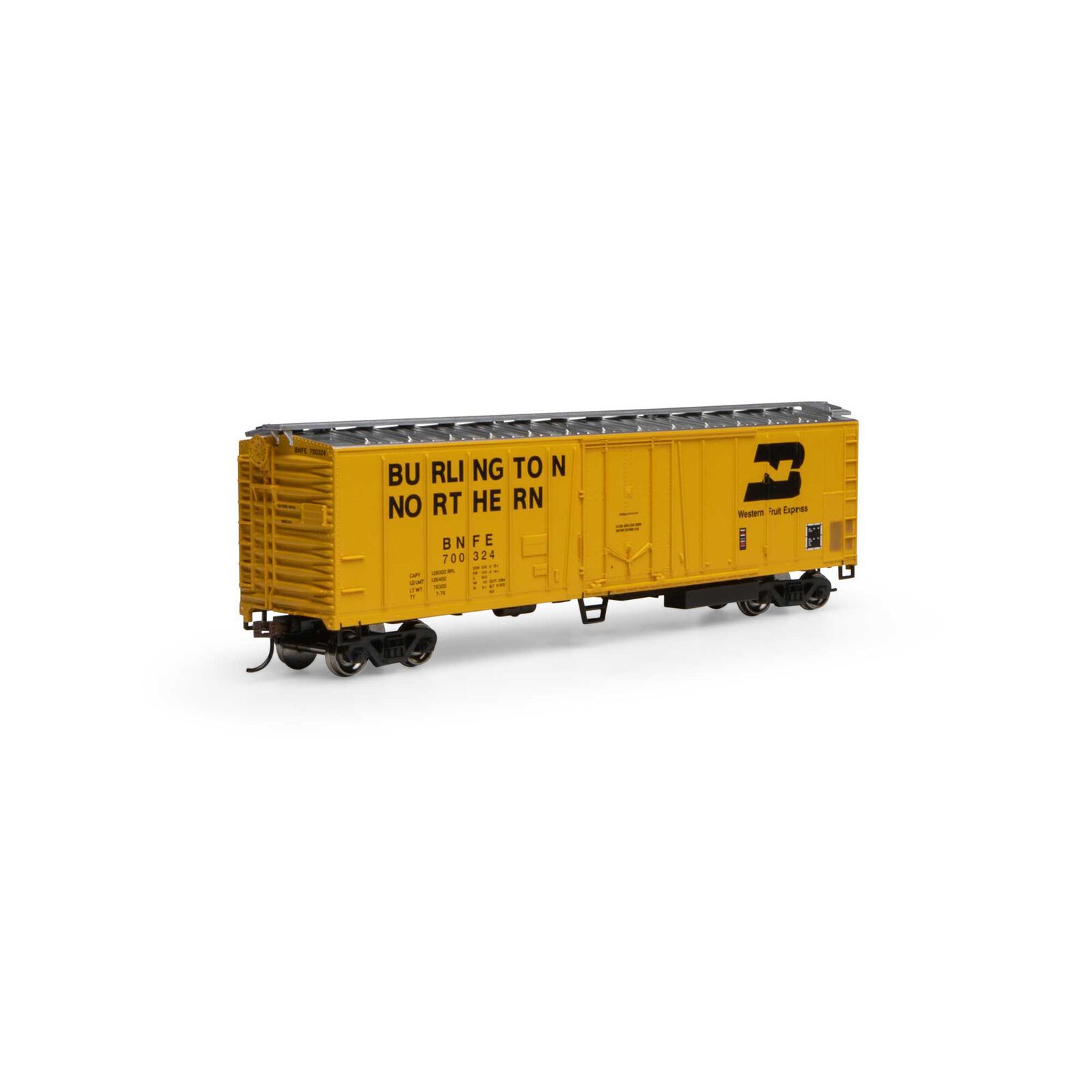 HO 50' Ex-Post Mechanical Reefer, BNFE #700324