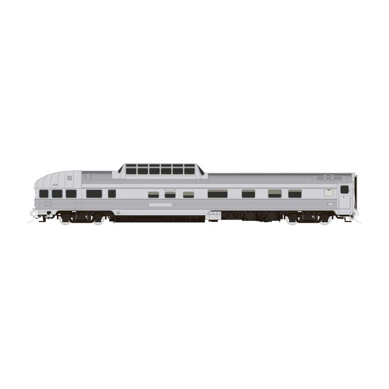 N Scale The Canadian, UNLET Stainless Steel (10)