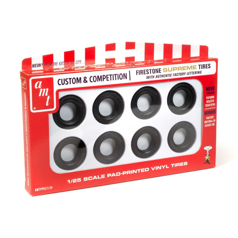 1/25 Firestone Supreme Tires Parts Pack