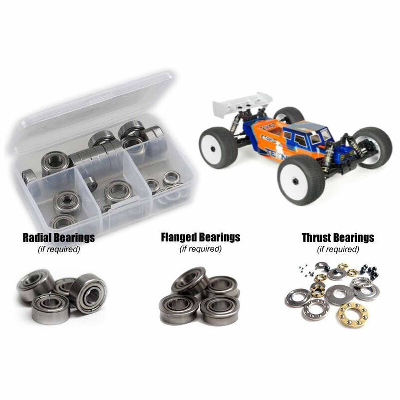 Metal Shielded Bearing Kit, 1/8 Tekno ET48 2.2