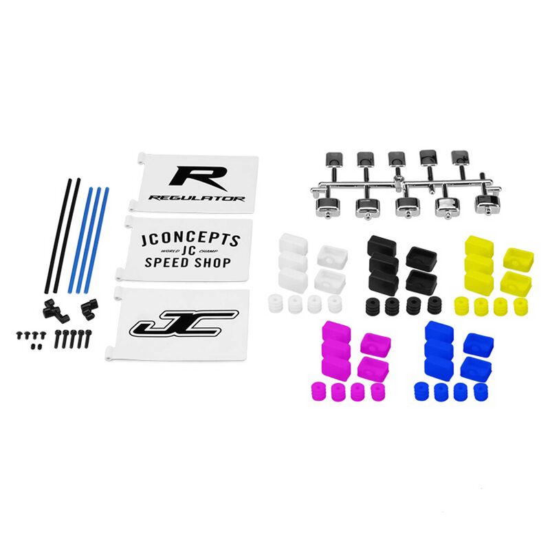 Light Bucket, Flag Mount, Flags, Boots, Bump Stops