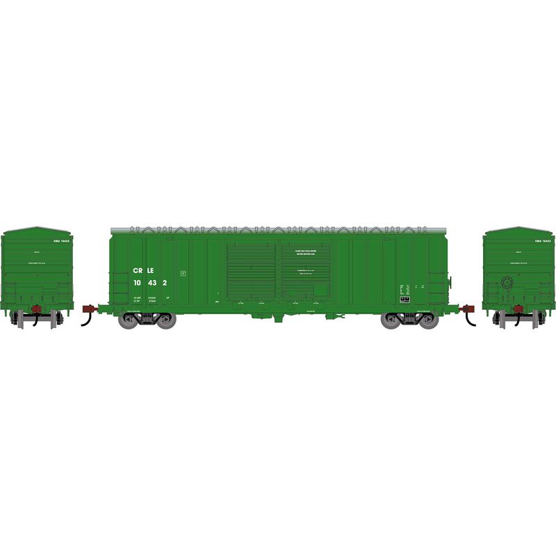 HO 50' FMC 5283 Double Door Box Car, CRLE #10432